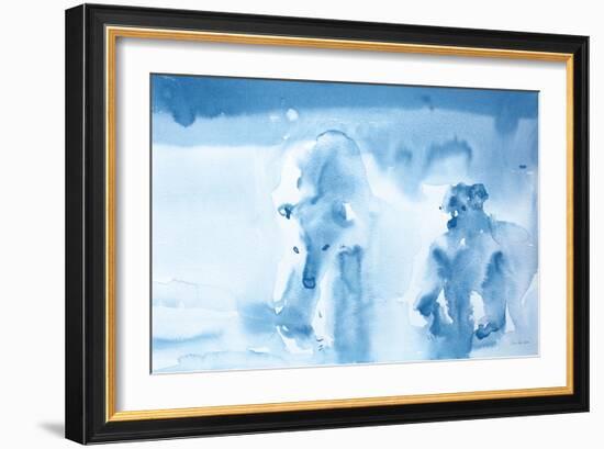 Ice Bears-Aimee Del Valle-Framed Art Print