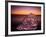 Ice Block in Front of Dramatic Sky-Utterström Photography-Framed Photographic Print