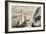 Ice Boat Race on the Hudson-Currier & Ives-Framed Giclee Print