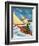 "Ice Boating,"February 1, 1929-Anton Otto Fischer-Framed Giclee Print