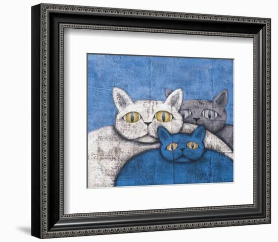 Ice Cats-Kevin Snyder-Framed Giclee Print