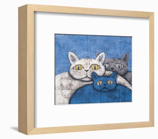 Ice Cats-Kevin Snyder-Framed Giclee Print