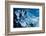 Ice cave beneath the Breidemerkurjokull glacier, Iceland-David Noton-Framed Photographic Print