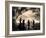 Ice Cave with Party, Mount Rainier, Undated-Asahel Curtis-Framed Giclee Print