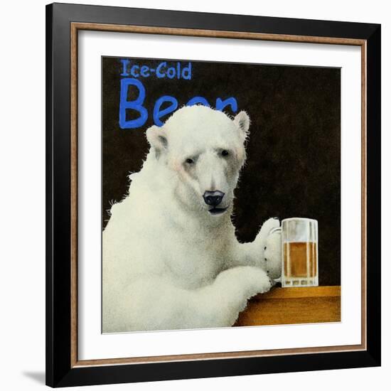 Ice-cold Bear-Will Bullas-Framed Giclee Print