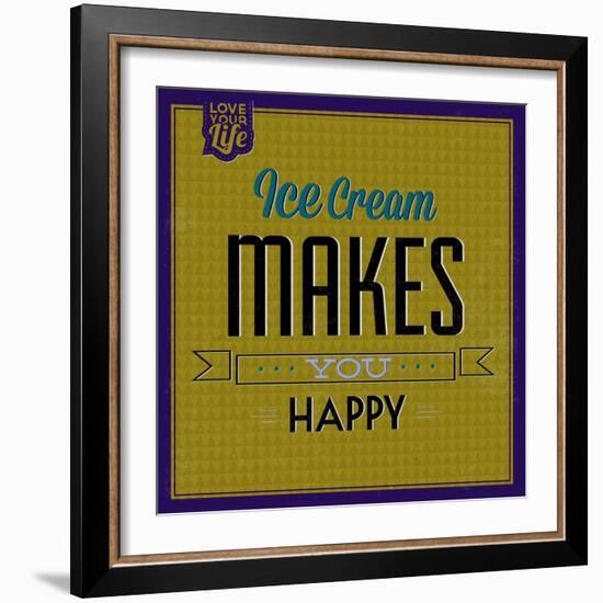 Ice Cream 1-Lorand Okos-Framed Art Print