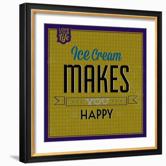 Ice Cream 1-Lorand Okos-Framed Art Print