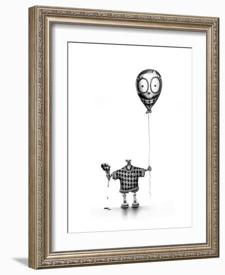 Ice Cream Boy-Pez-Framed Art Print