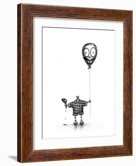 Ice Cream Boy-Pez-Framed Art Print