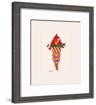 Ice Cream Dessert, c.1959 (Fancy Red)-Andy Warhol-Framed Giclee Print