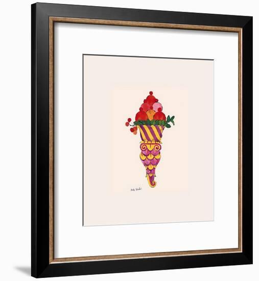 Ice Cream Dessert, c.1959 (Fancy Red)-Andy Warhol-Framed Giclee Print