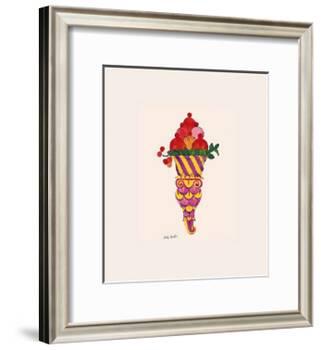 Ice Cream Dessert, c.1959 (Fancy Red)-Andy Warhol-Framed Giclee Print