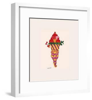 Ice Cream Dessert, c.1959 (Fancy Red)-Andy Warhol-Framed Giclee Print
