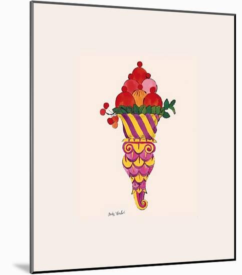 Ice Cream Dessert, c.1959 (Fancy Red)-Andy Warhol-Mounted Giclee Print