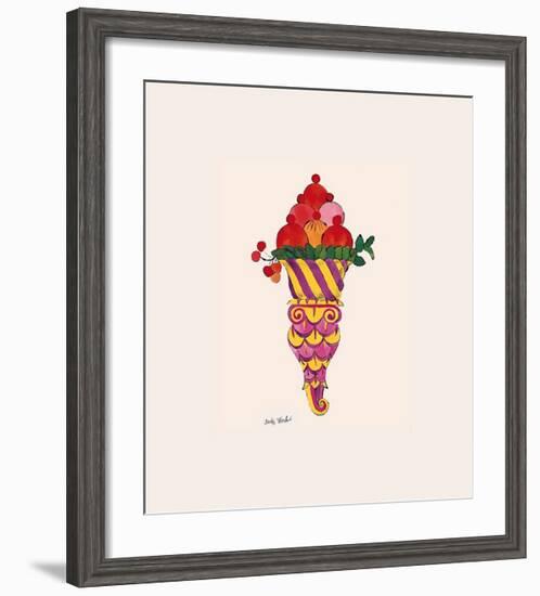 Ice Cream Dessert, c.1959 (Fancy Red)-Andy Warhol-Framed Giclee Print