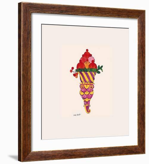 Ice Cream Dessert, c.1959 (Fancy Red)-Andy Warhol-Framed Giclee Print