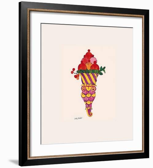 Ice Cream Dessert, c.1959 (Fancy Red)-Andy Warhol-Framed Giclee Print