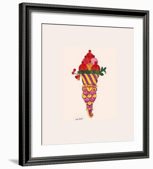 Ice Cream Dessert, c.1959 (Fancy Red)-Andy Warhol-Framed Giclee Print