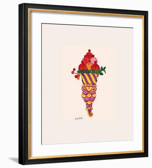 Ice Cream Dessert, c.1959 (Fancy Red)-Andy Warhol-Framed Giclee Print