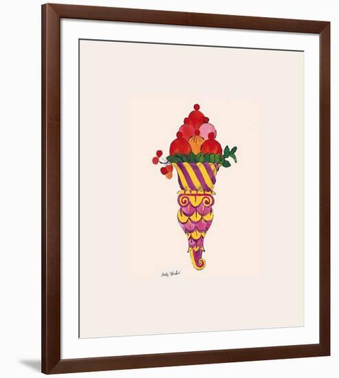 Ice Cream Dessert, c.1959 (Fancy Red)-Andy Warhol-Framed Giclee Print