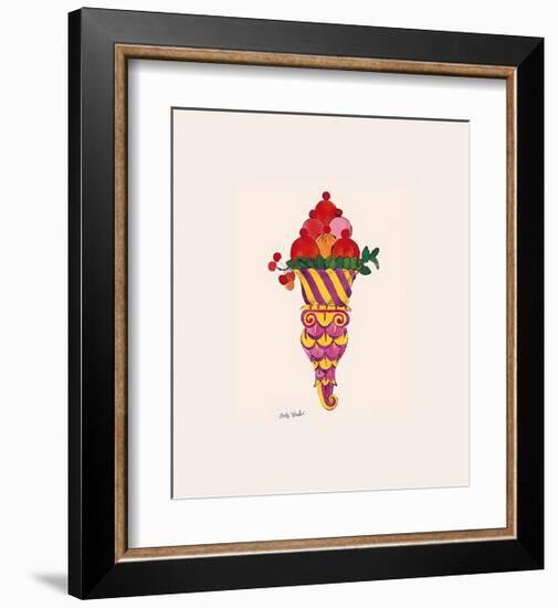 Ice Cream Dessert, c.1959 (Fancy Red)-Andy Warhol-Framed Giclee Print