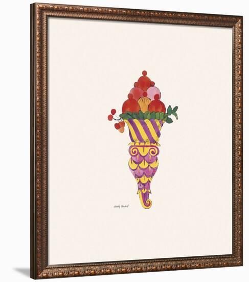 Ice Cream Dessert, c. 1959 (fancy red)-Andy Warhol-Framed Art Print