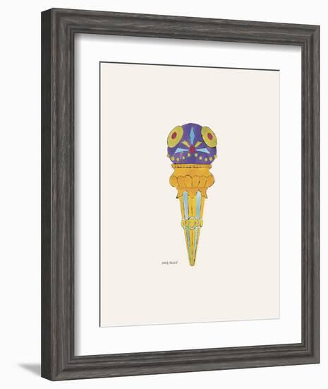 Ice Cream Dessert, c. 1959 (purple fancy)-Andy Warhol-Framed Art Print