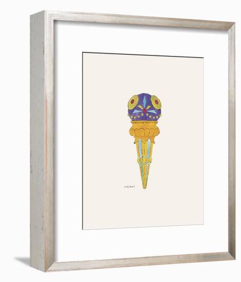 Ice Cream Dessert, c. 1959 (purple fancy)-Andy Warhol-Framed Art Print