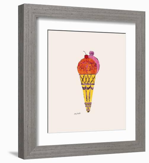 Ice Cream Dessert, c.1959 (Red and Pink)-Andy Warhol-Framed Giclee Print