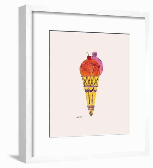 Ice Cream Dessert, c.1959 (Red and Pink)-Andy Warhol-Framed Giclee Print