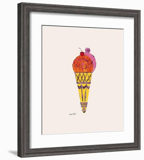 Ice Cream Dessert, c.1959 (Red and Pink)-Andy Warhol-Framed Giclee Print