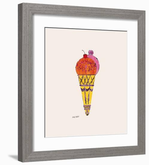 Ice Cream Dessert, c.1959 (Red and Pink)-Andy Warhol-Framed Giclee Print