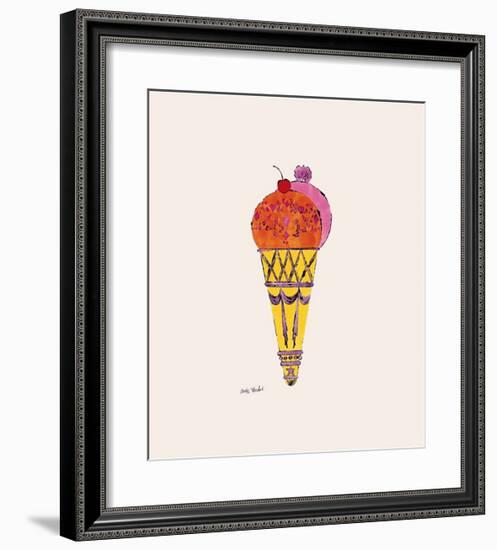 Ice Cream Dessert, c.1959 (Red and Pink)-Andy Warhol-Framed Giclee Print