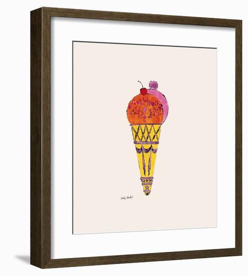 Ice Cream Dessert, c.1959 (Red and Pink)-Andy Warhol-Framed Giclee Print