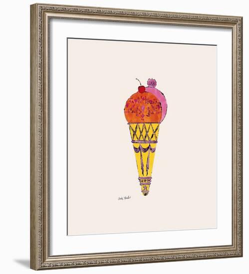 Ice Cream Dessert, c.1959 (Red and Pink)-Andy Warhol-Framed Giclee Print