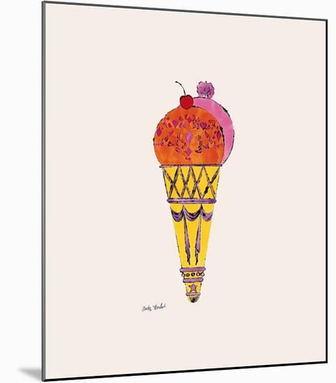 Ice Cream Dessert, c.1959 (Red and Pink)-Andy Warhol-Mounted Giclee Print