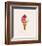 Ice Cream Dessert, c.1959 (Red, Pink and White)-Andy Warhol-Framed Giclee Print