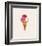 Ice Cream Dessert, c.1959 (Red, Pink and White)-Andy Warhol-Framed Giclee Print