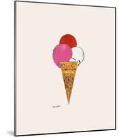 Ice Cream Dessert, c.1959 (Red, Pink and White)-Andy Warhol-Mounted Giclee Print
