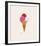 Ice Cream Dessert, c.1959 (Red, Pink and White)-Andy Warhol-Framed Giclee Print