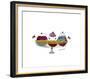 Ice Cream Dessert, c.1959 (Three Scoops)-Andy Warhol-Framed Giclee Print