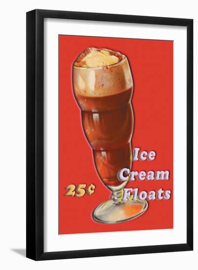 Ice Cream Float-null-Framed Art Print