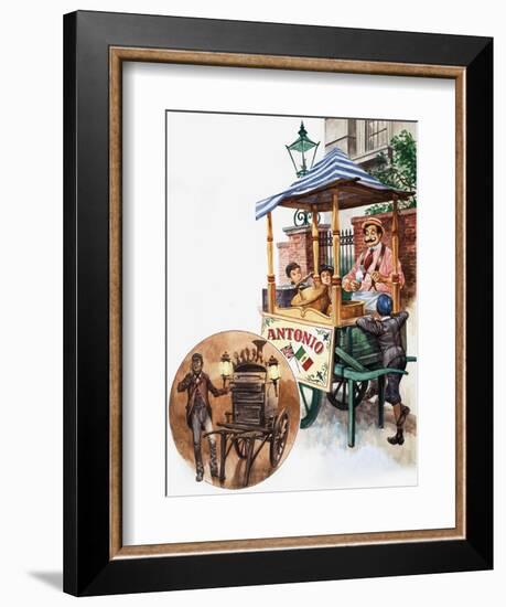 Ice-Cream Seller-Peter Jackson-Framed Giclee Print