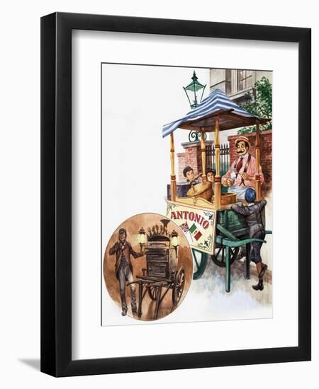 Ice-Cream Seller-Peter Jackson-Framed Giclee Print