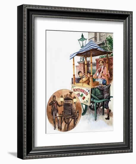 Ice-Cream Seller-Peter Jackson-Framed Giclee Print