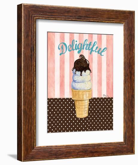 Ice Cream Shoppe IV-Paul Brent-Framed Art Print