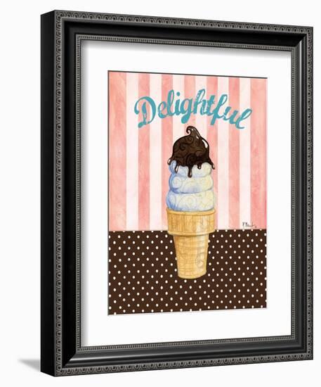 Ice Cream Shoppe IV-Paul Brent-Framed Art Print