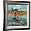 "Ice Cream Truck at the Beach", July 31, 1954-Stevan Dohanos-Framed Giclee Print