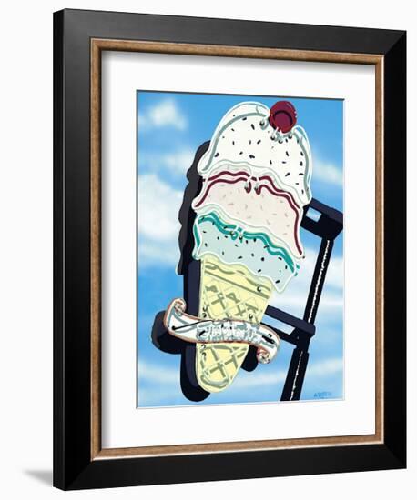 Ice Cream-Anthony Ross-Framed Giclee Print