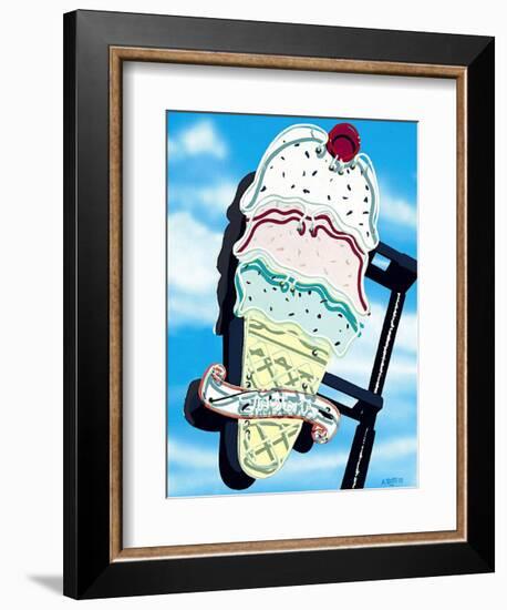 Ice Cream-Anthony Ross-Framed Art Print